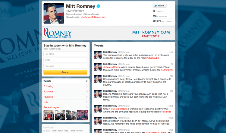 Mitt Romney Twitter Mitt Romney Twitter