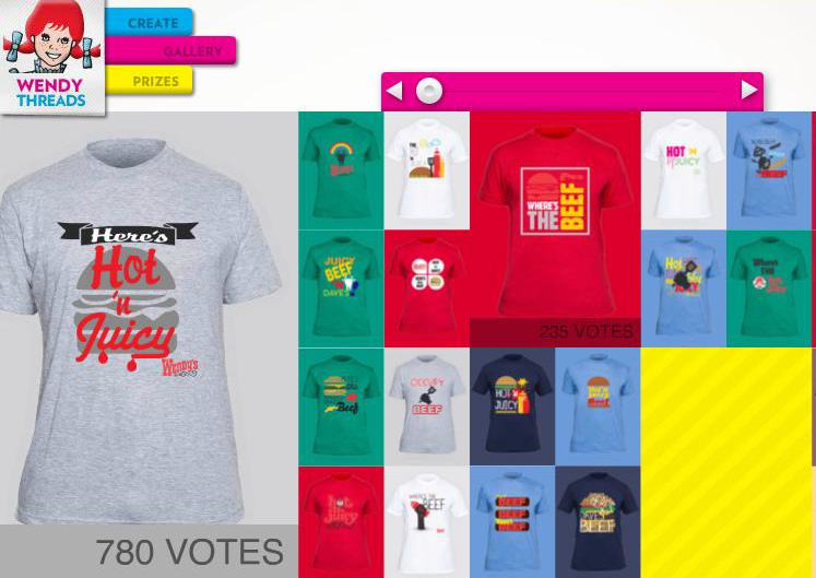 t-shirt design wendy's T-shirt design contest Wendy's