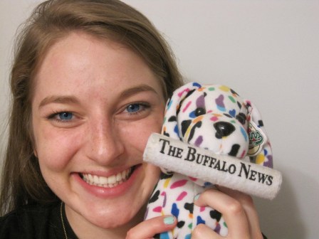 Emilee Lindner Buffalo News dog Emilee Lindner