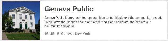 Geneva Public Library on Pinterest